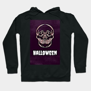 Scary Halloween Skull - Funny Hoodie